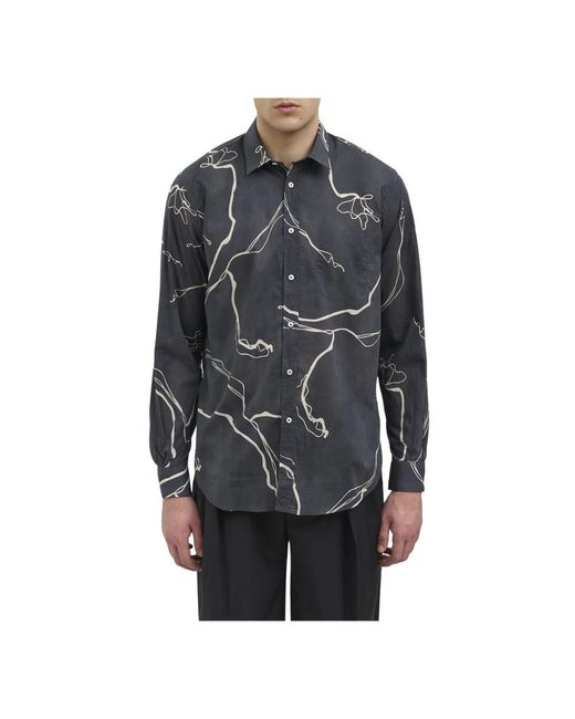 Paura Gray Casual Shirts for men