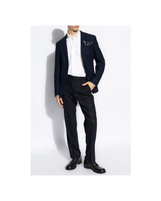 Etro Blue Blazers for men