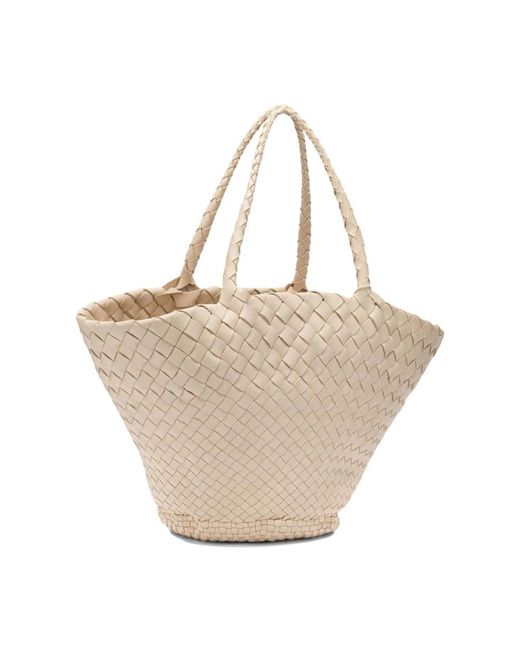 Dragon Diffusion Natural Egola Gewebte Ledertasche