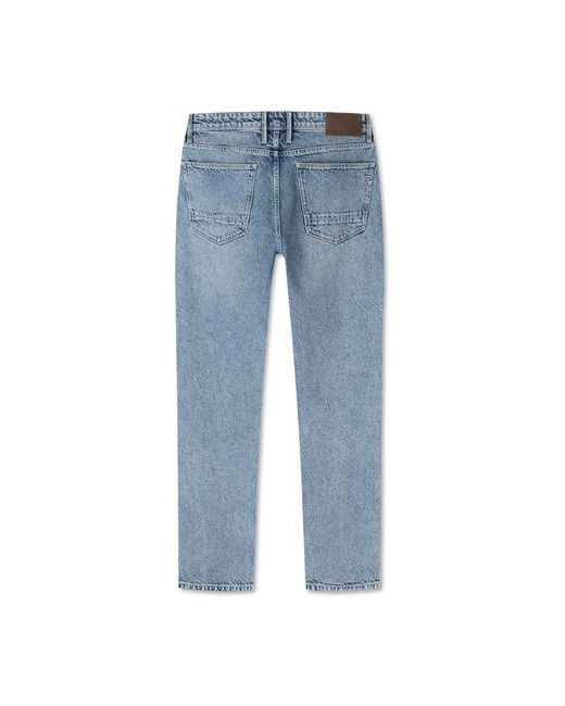 Pure Path Regular Fit Jeans in het Blue voor heren