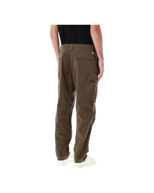 C P Company Straight Trousers in het Green voor heren