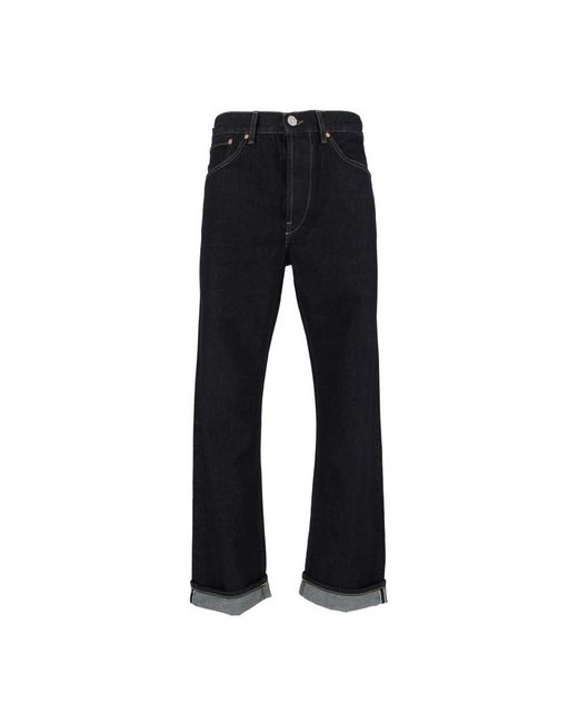 Tela Genova Black Straight Fit Jeans for men