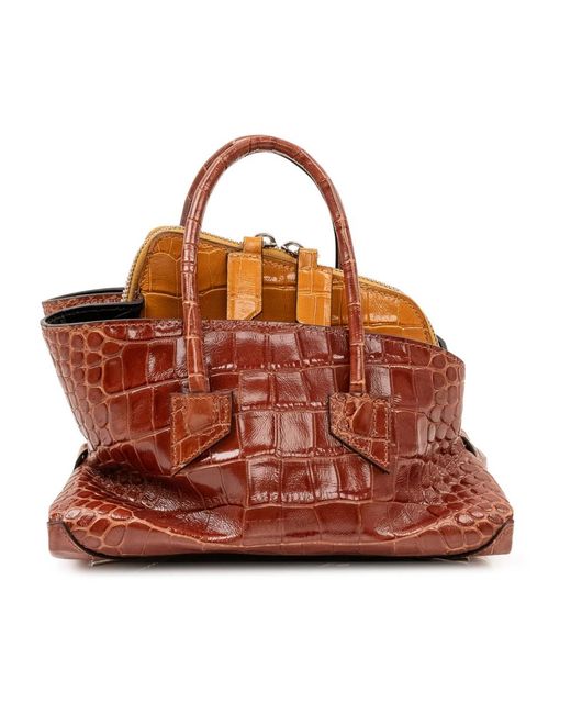 The Attico Brown Handbags