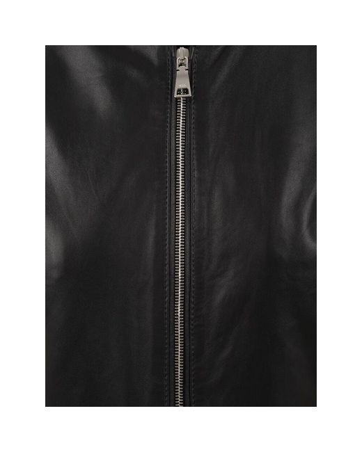 Leather Jackets di Add in Black