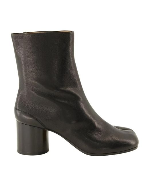 MM6 by Maison Margiela Black Heeled Boots
