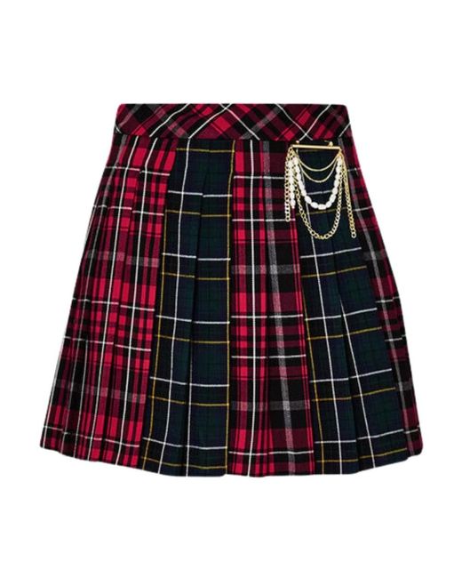 Liu Jo Red Short Skirts