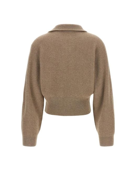 Brunello Cucinelli Natural Cashmere Knitwear