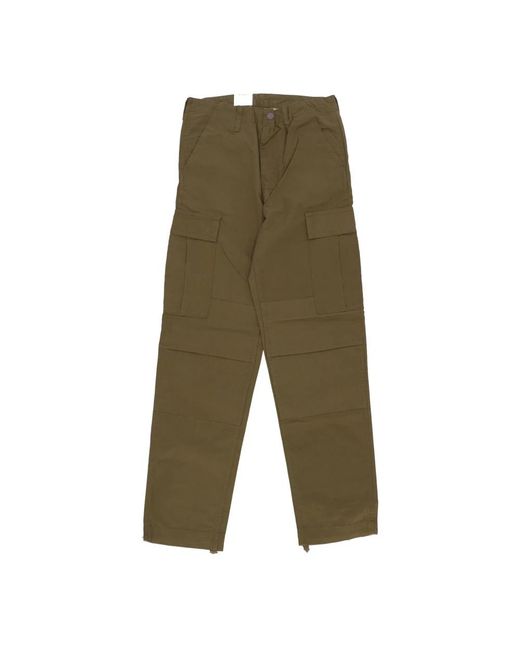 Carhartt Green Long Regular Cargo Pant for men