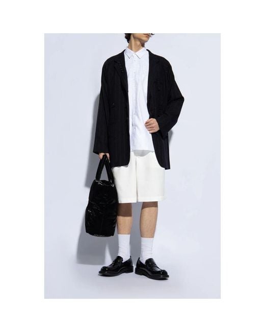 Comme des Garçons White Casual Shorts for men