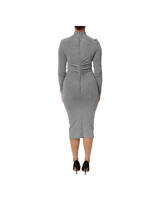 Dolce & Gabbana Gray Midi Dresses