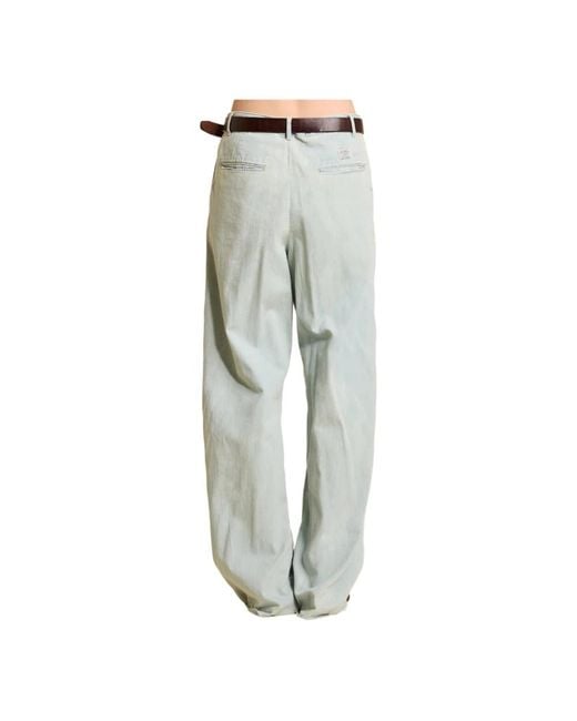 Denimist Gray Wide Trousers