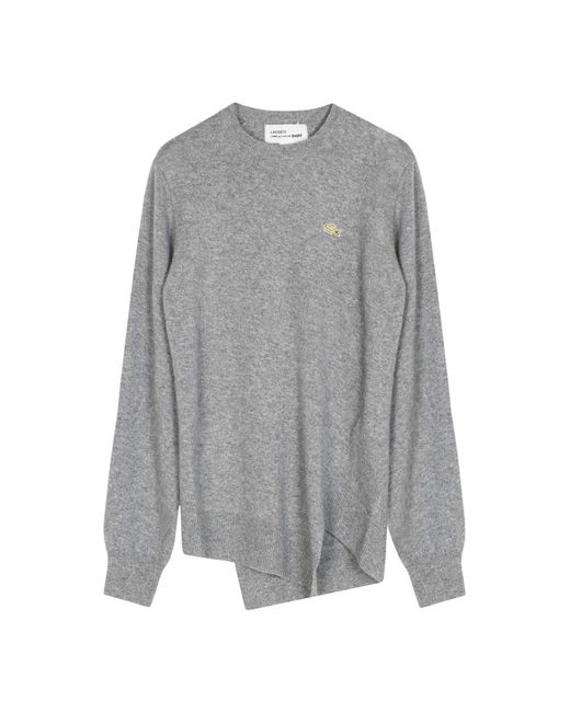 Comme des Garçons Round-Neck Knitwear in het Gray voor heren