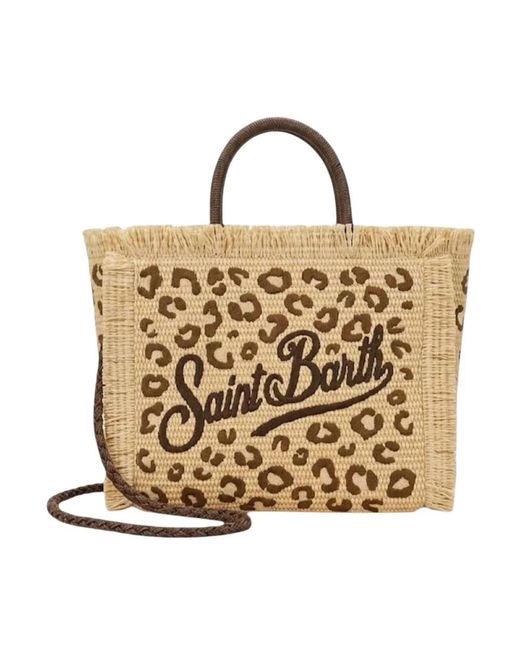 Mc2 Saint Barth Metallic Shopping Bags