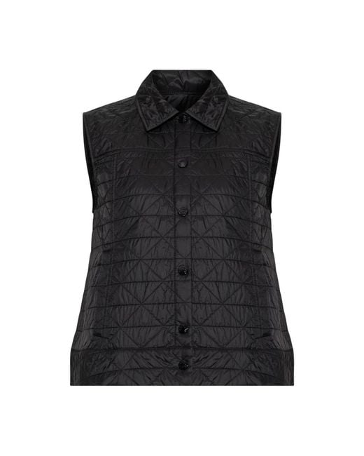 Vests Moncler en coloris Black