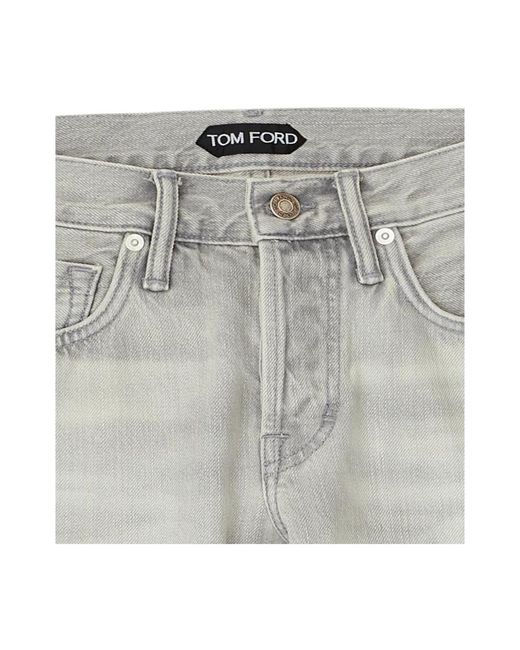 Jeans > straight jeans Tom Ford pour homme en coloris Gray