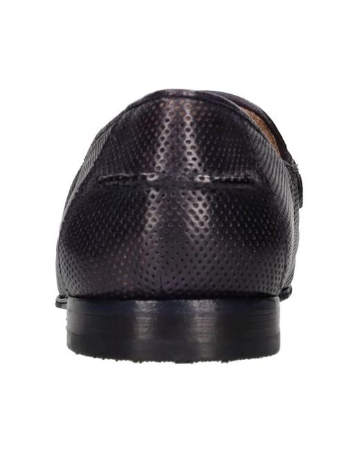 JP/DAVID Black Loafers for men