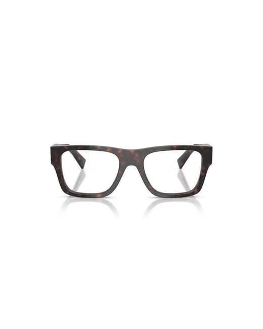 Prada Brown Glasses for men