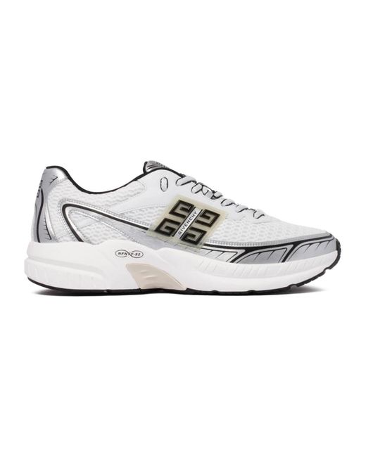 Givenchy White "Nfnty-52" Running Sneakers for men