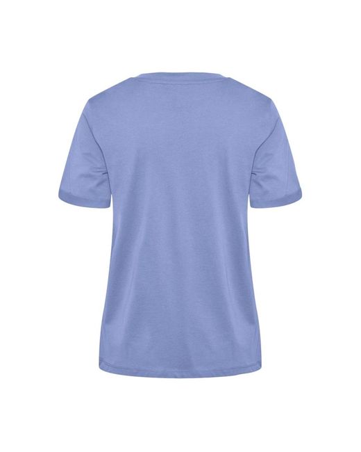 Pieces Blue T-Shirts