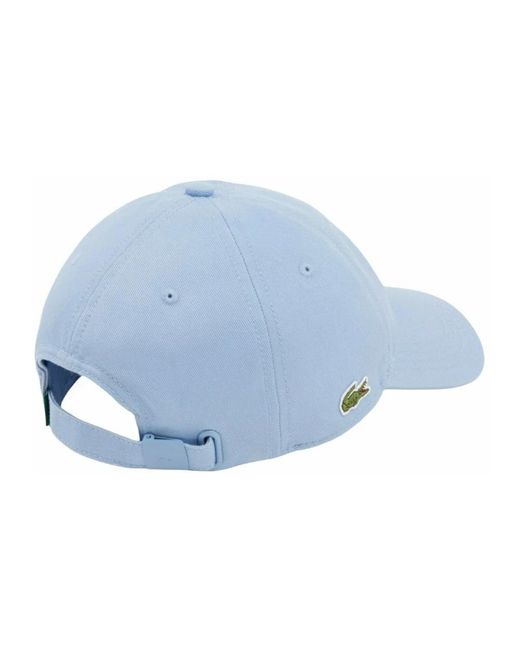 Lacoste Cotton Twill Cap in Blue für Herren