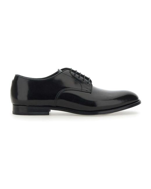 Doucal's Black Business Shoes for men