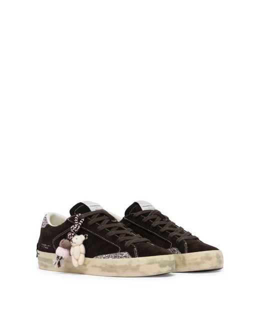 Crime London Black Sneakers