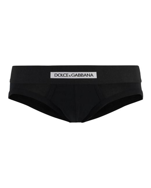 Dolce & Gabbana Black Bottoms for men