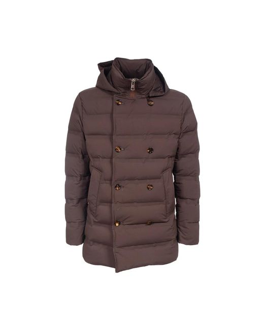 KIRED Jassen ,Bruin ,Polyester Piumino Hoodo in het Brown voor heren