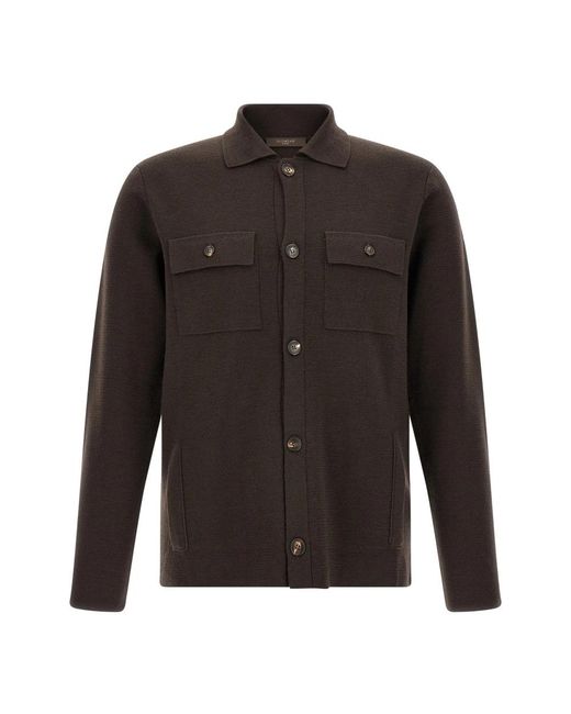Zanone Black Cardigans for men