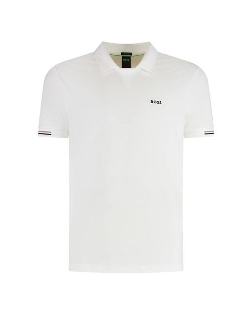 Boss White Polo Shirts for men