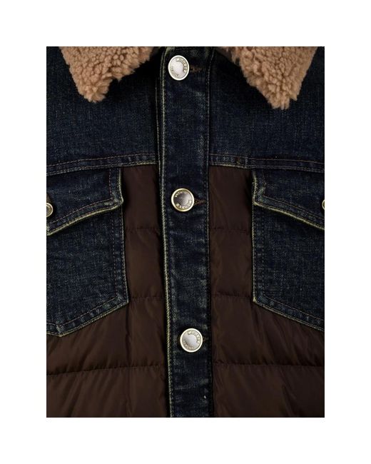 Moorer Denim Jackets in het Black voor heren