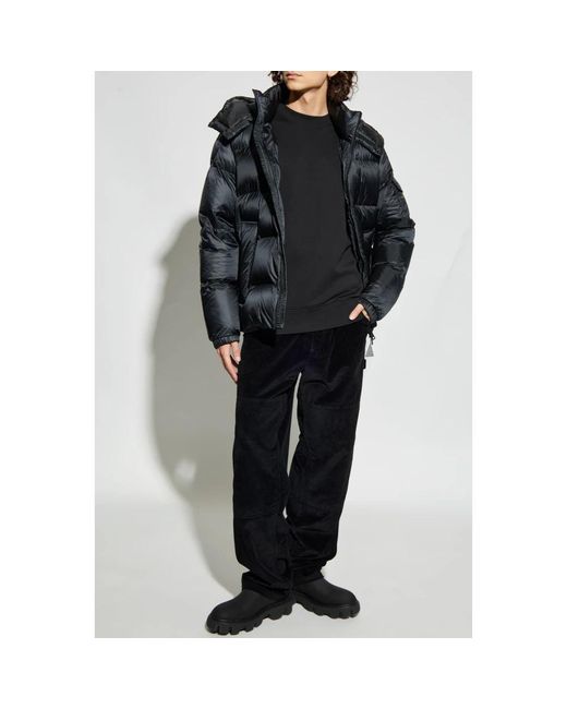Down Jackets Moncler pour homme en coloris Black