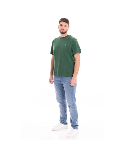 Lacoste Klassisches t-shirt in Green für Herren