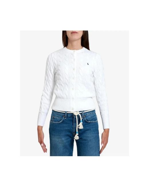 Polo Ralph Lauren White Cardigans