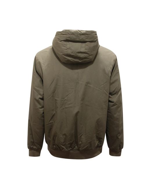 Element Jassen ,Groen ,Polyester Dulcey Gewatteerde Jas Groen in het Green voor heren