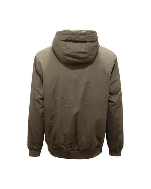 Element Jassen ,Groen ,Polyester Dulcey Gewatteerde Jas Groen in het Green voor heren