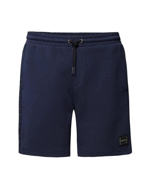 HUGO Blue Casual Shorts for men