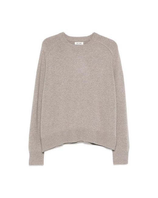 Soft Goat Gray Cashmere Knitwear