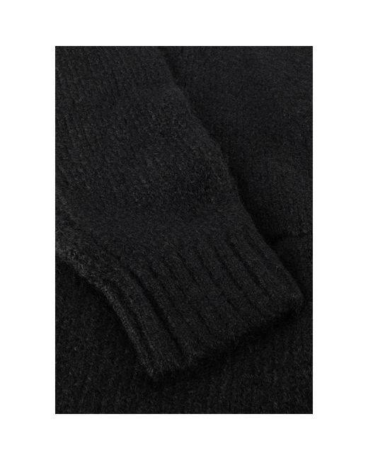 Object Truien & Vesten ,Zwart ,Polyester Objmilu Ls Lo Lange Gebreide Cardigan in het Black