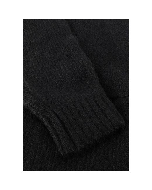 Object Black Objmilu Ls Lo Langer Strick Cardigan
