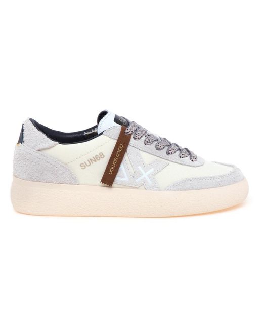 Sun 68 White Sally Sneaker