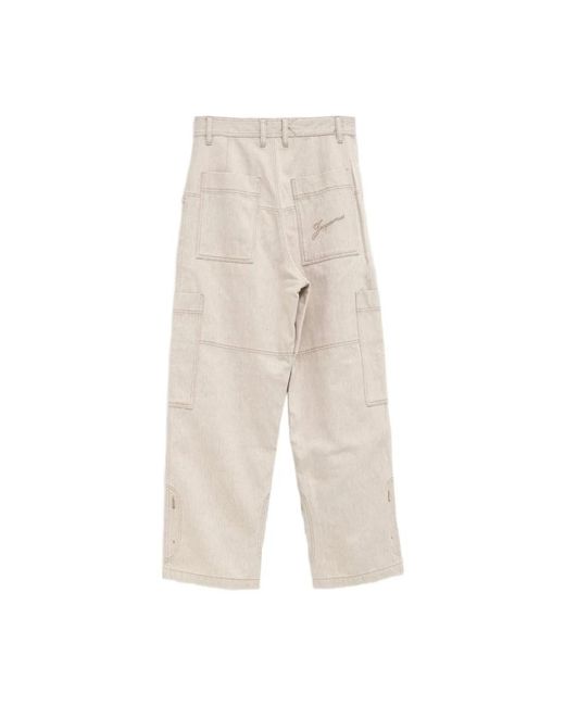Jacquemus Natural Wide Trousers for men