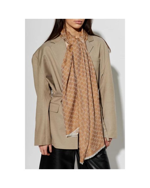 Max Mara Natural Scarves