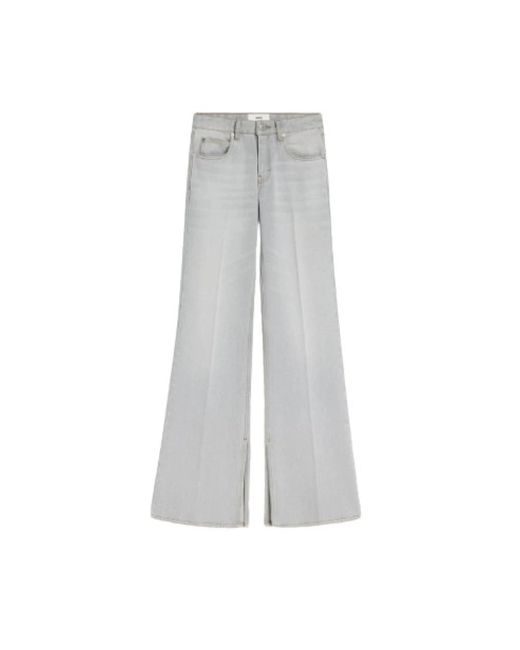 Jeans > slim-fit jeans AMI en coloris Gray