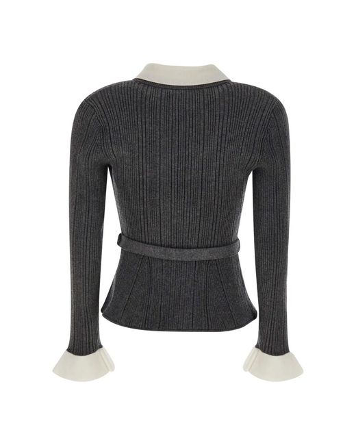 Self-Portrait Cardigans in het Black