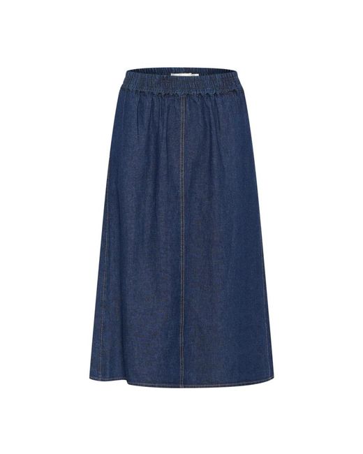 Inwear Blue Denim Skirts