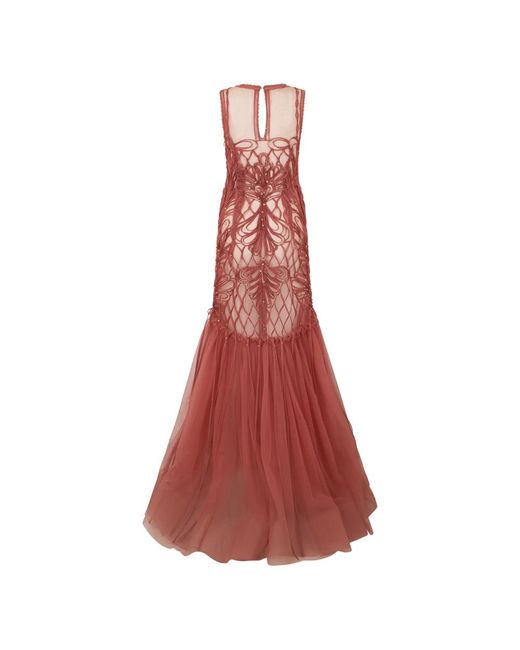Alberta Ferretti Red Gowns
