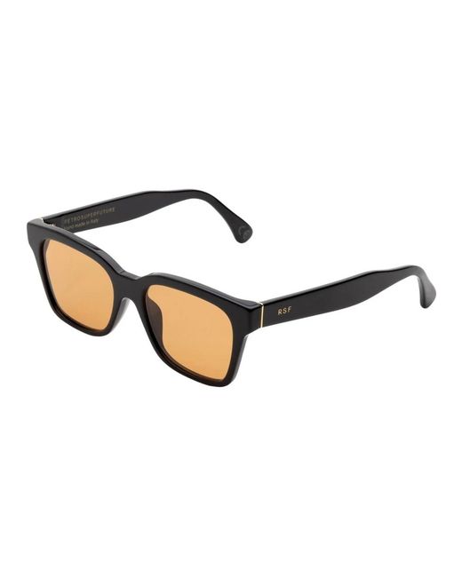 Retrosuperfuture Accessoires ,Bruin ,Nylon Iconische Zonnebril Voor Elke Outfit in het Black voor heren