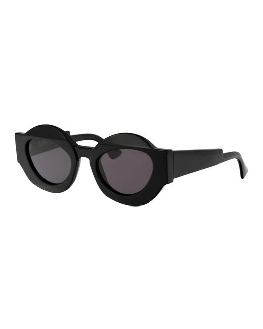 Kuboraum Black Stylische sonnenbrille mit maske x22