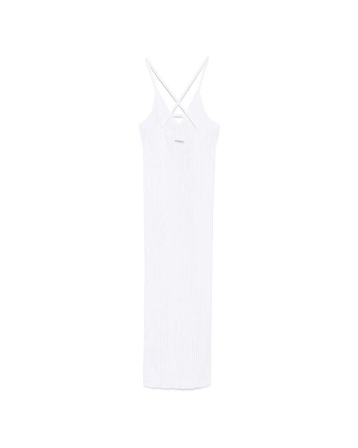 Midi Dresses Iceberg en coloris White